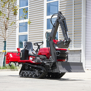 Trattore Cingolato 35CV Mini Trattore Agricolo Attrezzatura <span class=keywords><strong>Agricola</strong></span> Macchina Coltivatrice Cingolata - Product Image 2