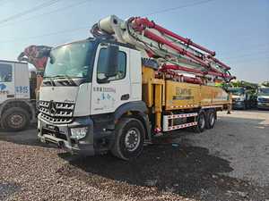 Caminhão Bomba de Concreto Mer1cedes-B1e1nz 2021, Marca Schwing, 52 Metros Cúbicos, Caminhão Bomba 6X4, Padrão Euro 5 - Product Image 2