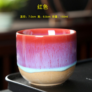 Customized Creative 150ml Japanese <b>Ceramic</b> <b>Cup</b> Arabian Coffee <b>Cup</b> Semi-Glazed New Style <b>Cup</b> - Product Image 5