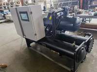 Pompe à chaleur eau-eau à source géothermique R410A avec compresseur scroll pour climatiseur central commercial