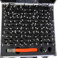 Collection d'outils professionnels de décodage de clés automobiles de 112 pièces pour l'ouverture de serrures de véhicules et les services de serrurier