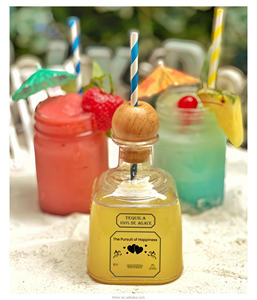 <span class=keywords><strong>Patron</strong></span> Tequila Botella de plástico de 375ML con estrellas para vasos y recipientes para beber en fiestas - Product Image 2