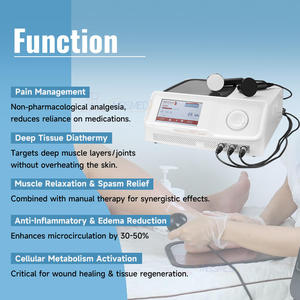 Máquina de Terapia Capacitiva y Resistiva con Control de Energía Digital para Rehabilitación Postoperatoria y <span class=keywords><strong>Tratamiento</strong></span> del Dolor de Espalda - Product Image 3