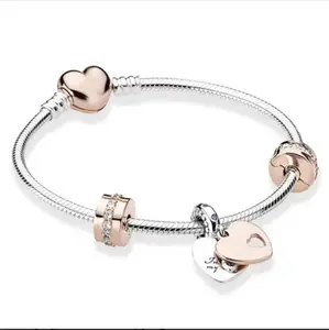 Custom Logo Armband Herren High End Charms 925 Silver Braceletjewelry Women Fine Jewelry Silver 925 Bracelets Bangles