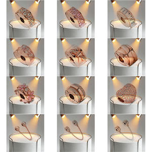 Cuentas de Plata <span class=keywords><strong>S925</strong></span> con Logotipo de <span class=keywords><strong>Ale</strong></span>, Perlas y Gemas de Magnolia Incrustadas, Cuentas de Estilo Abierto con Cierre a Presión, Cadena de Seguridad para Cuentas, Cuentas para DIY, Venta al por Mayor - Product Image 1