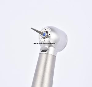 Cuscinetto in ceramica fibra ottica rotazione della turbina ad aria LED chirurgico ad alta velocità Handpiece dentale in titanio - Product Image 4