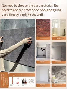Revêtement mural extérieur flexible <span class=keywords><strong>en</strong></span> pierre écologique, texture naturelle, imperméable, pour la décoration des murs de maisons et villas <span class=keywords><strong>en</strong></span> extérieur - Product Image 4