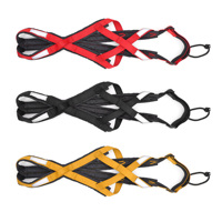 Harnais de traction pour chien en nylon robuste, imperméable, personnalisé, réfléchissant, réglable et rembourré pour grands chiens, entraînement, course, ski