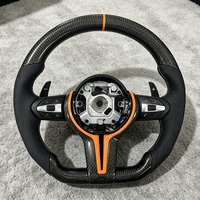 Volant en fibre de carbone M Sport pour BMW M3 F30 F32 F15 F16 F20 F21 F25 F26 M5 F10 F11 F06 F07 F12 F13 F01 E90 E90 X5 E70 E60