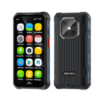 XS18Pro Max 3.88 pouces HD 90Hz Octa Core OLED Smartphone de poche robuste double SIM double veille étanche IP68 13MP 3G/4G