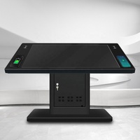 Mesa de pantalla multitáctil de 32/43/55 pulgadas: a prueba de agua, a prueba de arañazos, estructura plegable, compatible con software dedicado