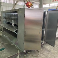 Épileuse hydraulique pour moutons, équipement robuste de dépouillement du bétail pour ligne d'abattage de chèvres