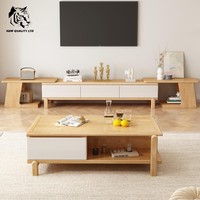 Mueble de TV Moderno y Ecológico, Fabricado en Fábrica, al Mejor Precio, Personalizable, Mueble de Salón, Mueble Auxiliar de TV de Madera para Dormitorio