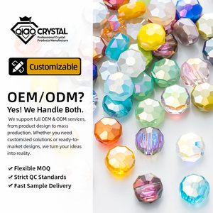 Bán buôn đa hình dạng đa màu sắc 4mm 6mm <span class=keywords><strong>8mm</strong></span> hạt thủy tinh pha lê - Product Image 5