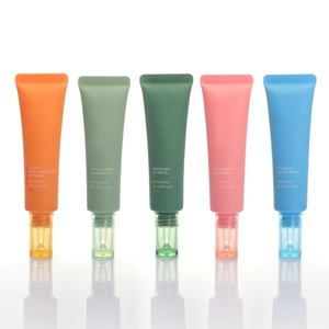 Tube ABL à <span class=keywords><strong>cinq</strong></span> couches personnalisable de 15 à 60 ml, rose, bleu, vert, blanc, jaune, pour crème solaire, lotion, crème cosmétique, emballage - Product Image 1