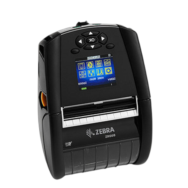Original Mobile Label Printer Wireless Hand-held Receipt Printing Express ZR668 for zebra Printer