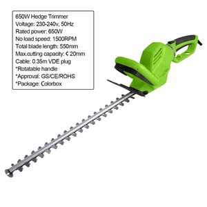 <span class=keywords><strong>Cortasetos</strong></span> eléctrico Vertak, cortador de arbustos de hoja afilada de 610mm, herramienta eficiente de paisajismo de jardín para recortes de arbustos de setos - Product Image 4
