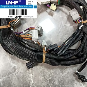 LNHF 21Q6-10405 Excavator Wiring Harness Three-<b>plug</b> High Quality Compatible Parts 220LC-9T 225LC-9T 21Q6-10405 for Hyundai - Product Image 3