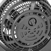 8 pouces bureau petit cercle rond 3 lames vitesse sans minuterie Table boîte ventilateur Ventilador De Caja