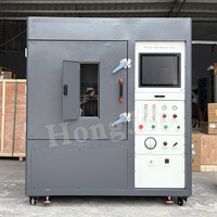 Máquina de Prueba de Densidad de Humo para Plásticos, Equipo de Prueba de Densidad de Humo por Descomposición por Combustión de Materiales de Construcción y Plásticos