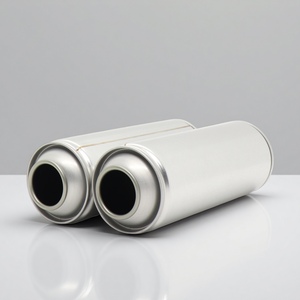 Hot bán tùy chỉnh 150ml 250ml 300ml Rỗng kim loại nhôm bơm lại Aerosol phun sơn lon - Product Image 5