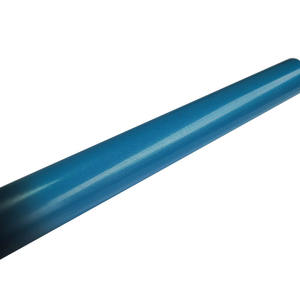 Tubo de carbono redondo de fibra degradada azul de diseño creativo - Product Image 2