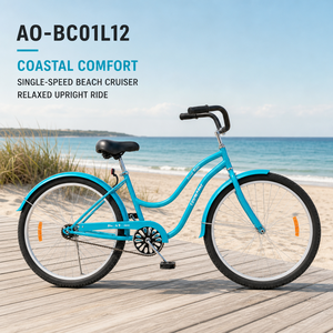 <b>Cheap</b> Steel Frame Single Speed Low Beach Cruiser Bike / Wholesale Cruiser City Bike - Product Image 3