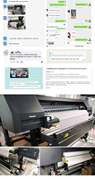 Impresora de sublimación de tinta de fábrica China, plóter de inyección de tinta de gran formato, para Impresión textil