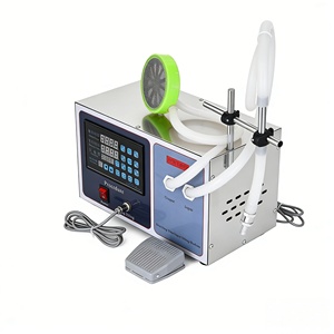 Electric Digital Control Single Head Diaphragm Pump Plastic Liquid Filling <b>Machine</b> for <b>Juice</b> Milk Soda Chemical Applications - Product Image 3