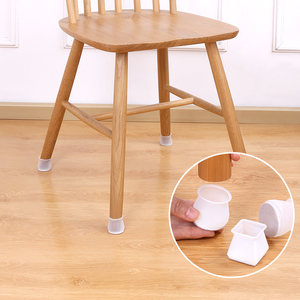Tấm Bọc Chân Ghế Tấm Lót Nỉ Tấm Lót Chân Đồ Nội Thất Tấm Lót Chân Bàn Chống Trượt Hình Vuông Tròn Bằng Silicon Tấm Bảo Vệ Sàn Nhà - Product Image 4