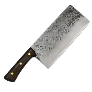 7.5 인치 높은 탄소 강철 handmade 직업적인 부엌 칼 요리사 식칼 정육점 칼