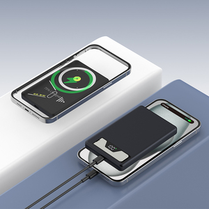 2025 Venta caliente Banco <span class=keywords><strong>De</strong></span> Potencia Venta al por mayor Carga rápida Soporte magnético inalámbrico Mini 5000mAh Banco <span class=keywords><strong>de</strong></span> energía para teléfono móvil - Product Image 4