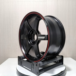 عجلات ألومنيوم مطروقة 6061 T6 مقاس 15 <span class=keywords><strong>16</strong></span> 17 18 19 20 بوصة 5x112 5x120 معتمدة من JWL VIA خفيفة الوزن - Product Image 3
