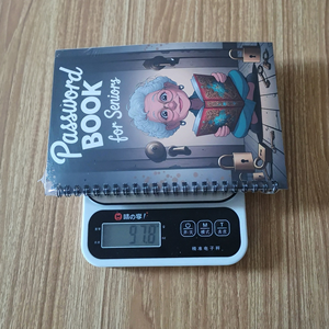 Phim hoạt hình xoắn ốc mật khẩu cuốn sách cho người cao niên 70 trang khóa thiết kế mật khẩu an toàn tiên tiến an ninh Tạp Chí - Product Image 6