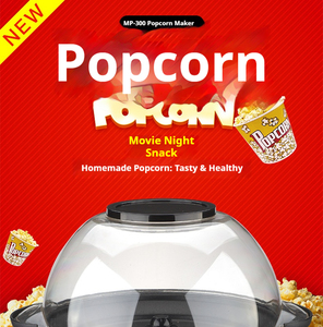 <span class=keywords><strong>Machine</strong></span> à Popcorn Électrique Commerciale Portable Automatique Mini Ronde Rouge pour la Fabrication de Popcorn - Product Image 5