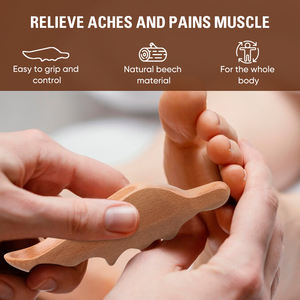 Herramientas de terapia de madera corporal Madero Premium al por mayor, instrumento de masaje de madera de tejido profundo, control remoto inalámbrico para relajación - Product Image 3