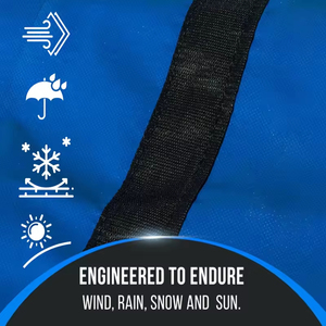 Vente directe d'usine 14 Oz Airbag Parachute tissu vinyle bâche rouleau bâche <span class=keywords><strong>Ultra</strong></span> <span class=keywords><strong>léger</strong></span> extérieur bleu bois remorque bâche - Product Image 5