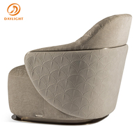 Vente d'usine Canapé en velours de luxe pour réception et visiteurs Chaises de loisirs grises Chaises de visiteurs de bureau Chaise de loisirs