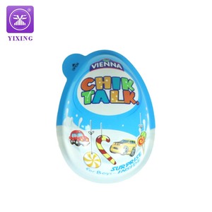 YiXing giocattoli stampati personalizzati per bambini cartone animato caramella cioccolato sorpresa scatola di imballaggio materiale PVC pellicola termoretraibile - Product Image 1
