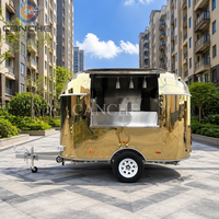 Truk Trailer Makanan Cepat Saji Harga Pabrik Dilengkapi Penuh Restoran Kustom Truk Makanan Listrik Trailer Makanan