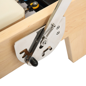 Professionnel maison <span class=keywords><strong>Pilates</strong></span> réformateur demi trapèze Studio Machine réglable en bois érable Portable tour pour Yoga formation <span class=keywords><strong>corps</strong></span> - Product Image 4