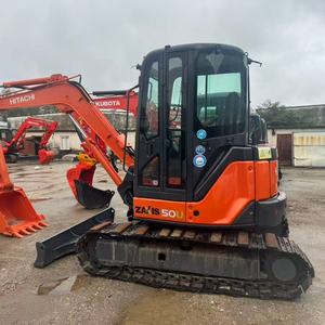 รถขุดมือสอง Hitachi ZX50U 5 ตัน เครื่องยนต์แท้ รถขุดขนาดเล็กมือสอง พร้อม EPA ราคาถูก ขายดีที่สุด - Product Image 4