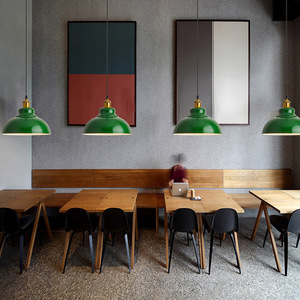 Lampes suspendues en <span class=keywords><strong>fer</strong></span> forgé vert, style vintage loft, luminaire suspendu nordique rétro industriel pour restaurant, bar - Product Image 4