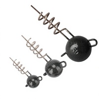 Nouvelles têtes plombées Flexhead 5g-50g à visser pour leurres de pêche au brochet en mer/lac/rivière, appâts souples