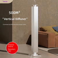 Diffuseur d'arômes pour sols commerciaux de grande surface 500m³, machine à parfum automatique à corps métallique contrôlée par application