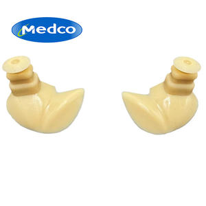 Bouchons d'oreilles en silicone Medco Mk07 652, réduction du bruit pour la natation et la protection des oreilles - Product Image 1