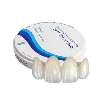 <span class=keywords><strong>Vsmile</strong></span> HappyZir Bloc de Zircone Multicouche SHT 46% Translucide Matériaux Céramiques Dentaires Postérieurs et Antérieurs 10mm Certifié CE 5 - Product Image 1