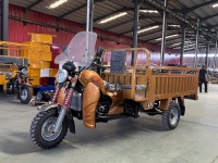 Tricycle de transport agricole robuste de 200 cm³ à essence pour l'Afrique, usage agricole, trois roues, haute capacité de charge