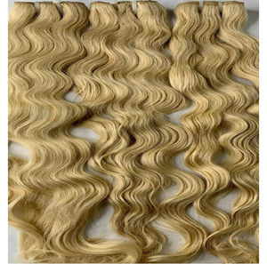 Peluca de Cabello Humano Rubio con Frente de Encaje, Calidad de Exportación India, Pre-Desplumada, Línea de Cabello Natural, Venta al Por Mayor para Mujeres Negras - Product Image 5