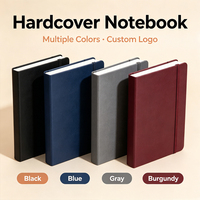 Cuaderno de Tapa Dura SK Sheng Kang, Cubierta de PU, Banda Elástica, Logotipo Personalizado, Diario Premium para Uso en Oficina y Negocios